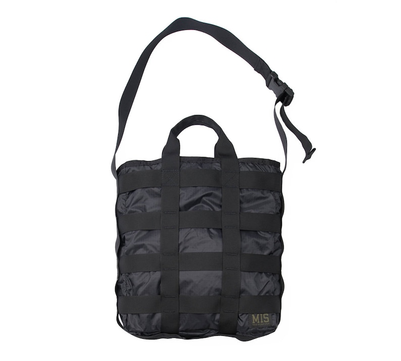 Tactical Carrying Bag Black 70 Denier Ripstop Nylon FR and UV Treatment water-resistant Urethane coating 100% Made in the USA image 1