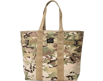 Multi Cam Tote Bag: Cordura Nylon, Water-Resistant, USA Made