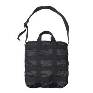 Tactical Carrying Bag Black 70 Denier Ripstop Nylon FR and UV Treatment water-resistant Urethane coating 100% Made in the USA image 2