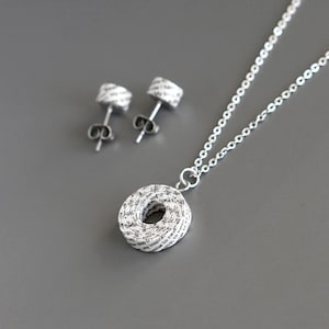 1st Wedding Anniversary Gift For Wife, Personalised Paper Jewellery Set Handmade From Your Wedding Vows, Song Lyrics, Perfect One Year Gift