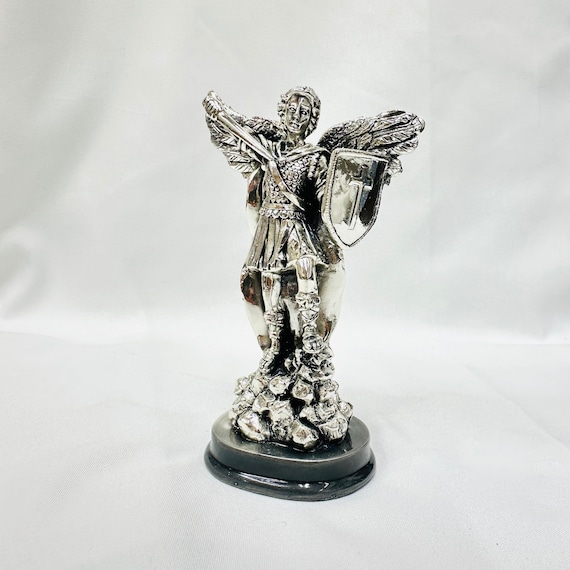 Saint Michael the Archangel Silver 999 - Etsy