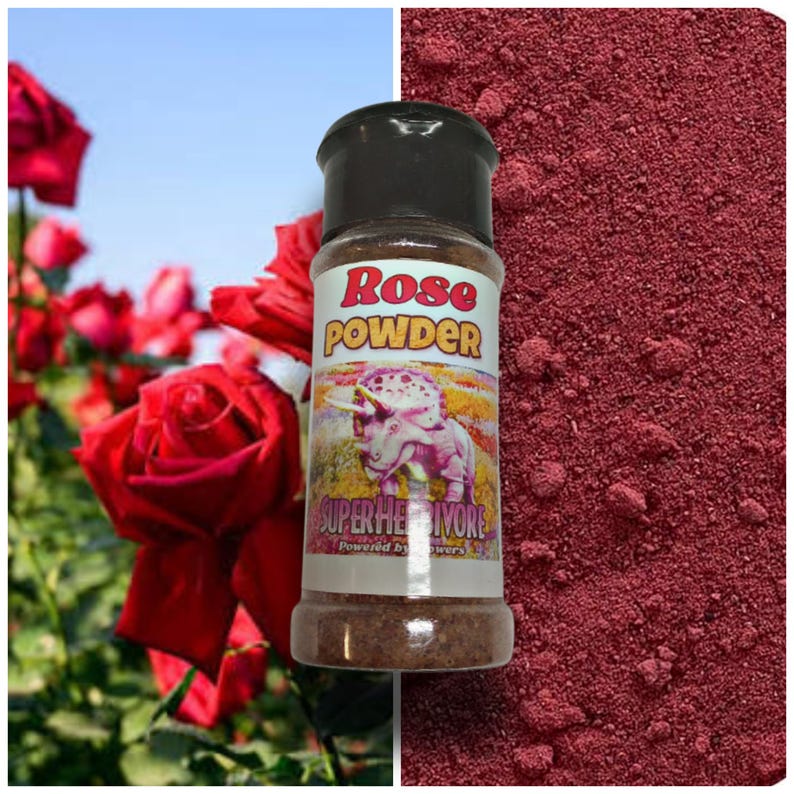 Rose Tooth Powder Rose Powder by Superherbivore ( Food Topping for Reptiles ) - Etsy
