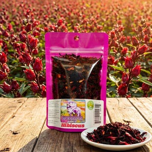 100% Hibiscus SuperHerbivore ( Futtertopping für Reptilien )