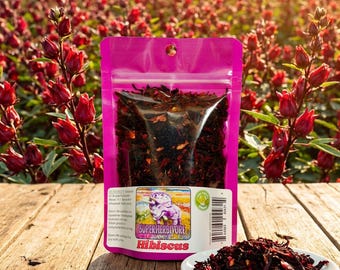 100% Hibiscus SuperHerbivore (aderezo alimenticio para reptiles)