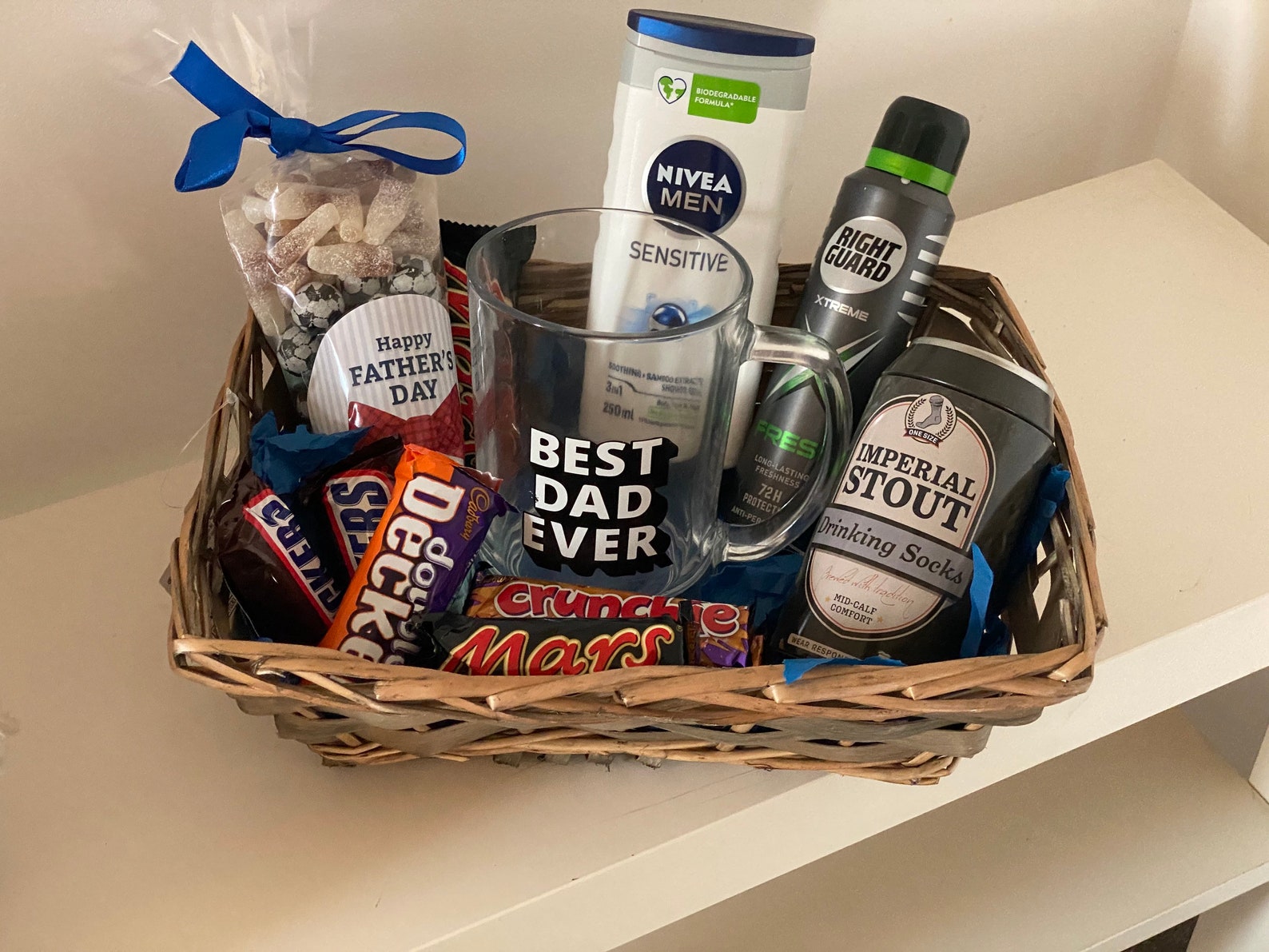 Fathers Day hamper Hamper Fathers Day gift Fathers Day Etsy