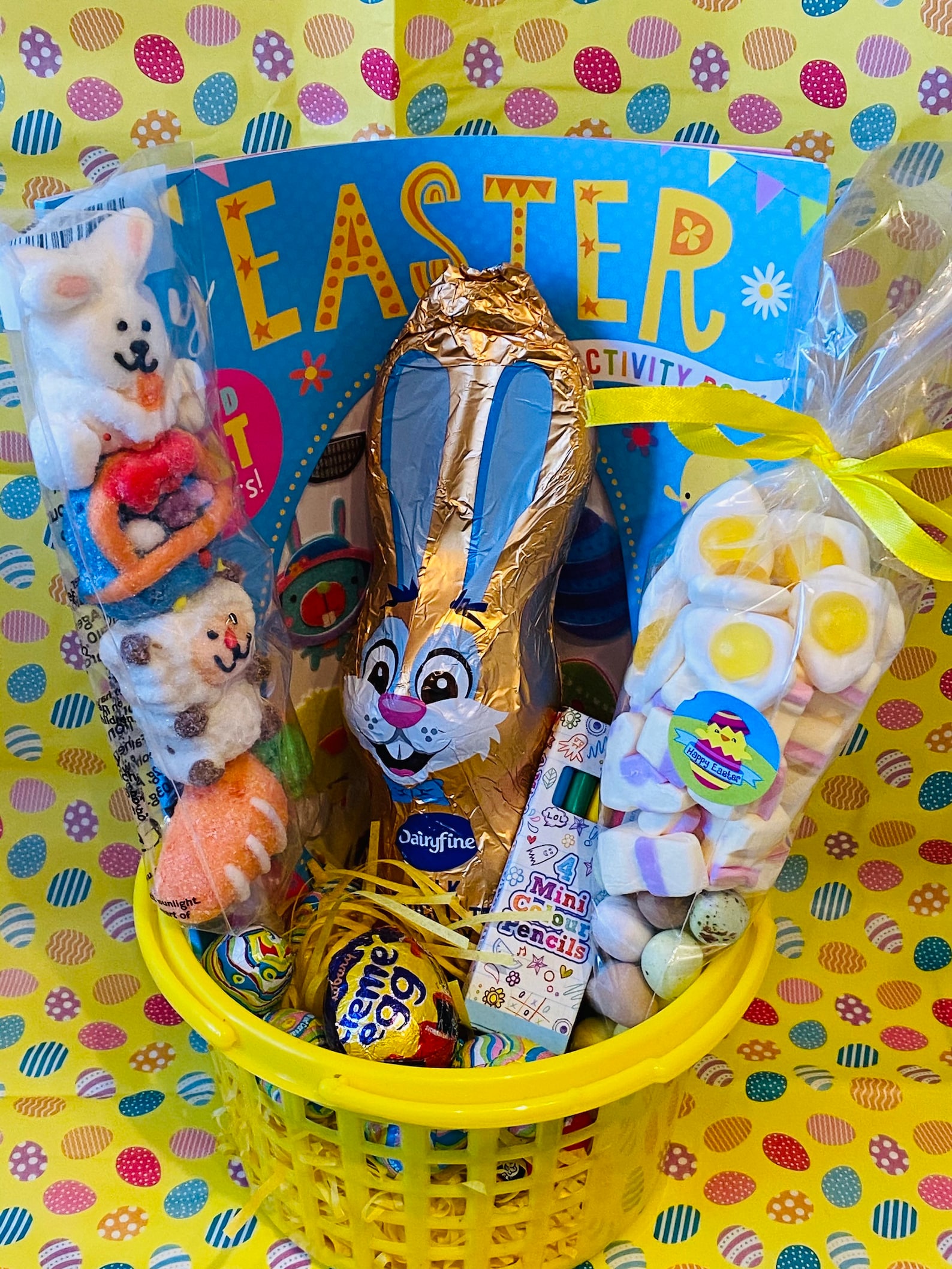 Easter Basket Easter Chocolate Easter Hamper Easter Gift Etsy