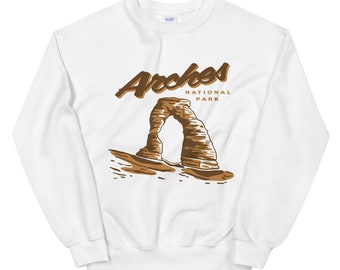 Arches National Park Sweatshirt, Souvenir Sweatshirt, Camping Sweatshirt