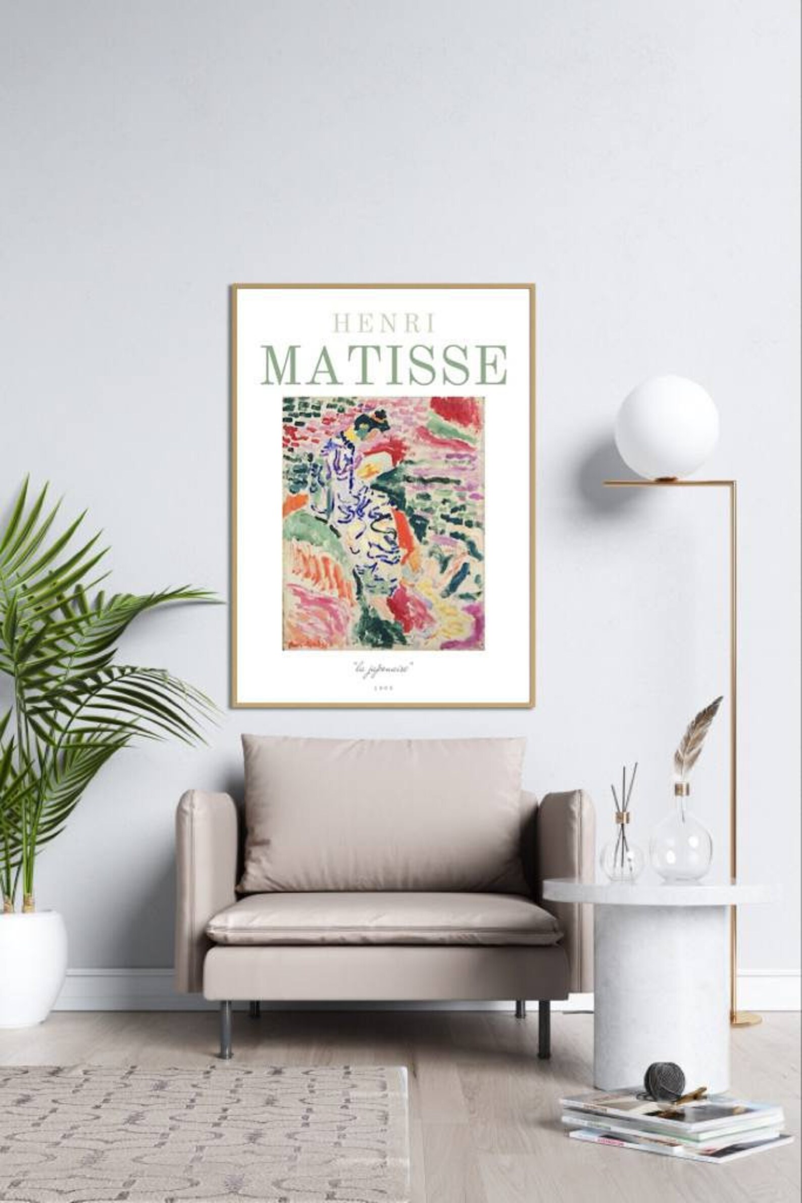 Matisse La Japonaise Printable Wall Art Matisse Exhibition Etsy