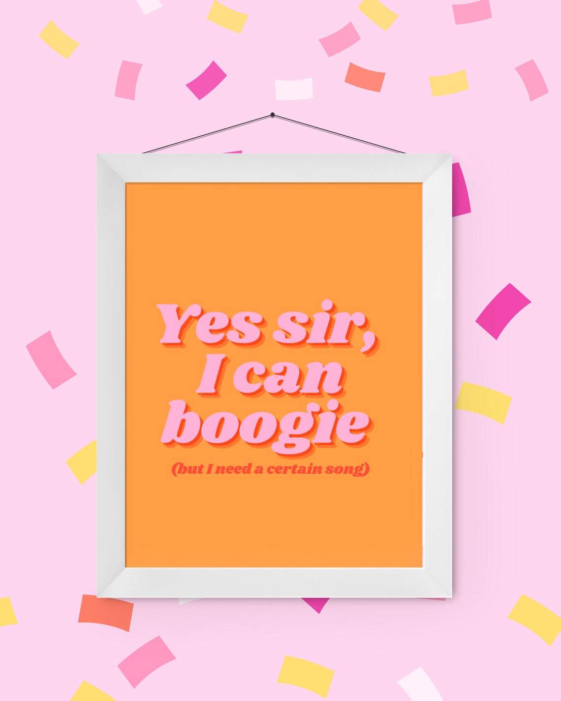Baccara Yes Sir I Can Boogie Paroles Yes Sir I Can Boogie Print Baccara Music Print Lyrics | Etsy