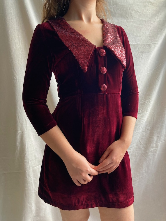 burgundy new years dress Burgundy Color Bridesmaid Dresses Cowl Neck Straps Cross Zip Back Floo main image 0