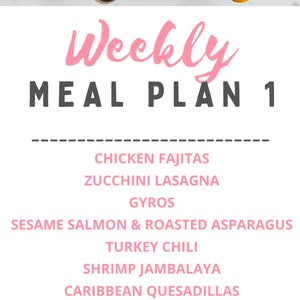 Recipe Binder Kit, Weekly Meal Planner Printable, Recipe Card, Busy Moms, Meal Plan, GoodNotes Planner, 28 Family Dinner Meals, 44 Pages image 3