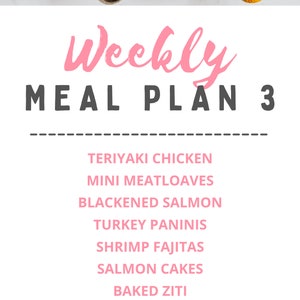 Recipe Binder Kit, Weekly Meal Planner Printable, Recipe Card, Busy Moms, Meal Plan, GoodNotes Planner, 28 Family Dinner Meals, 44 Pages image 5