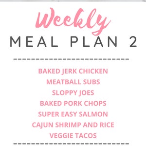 Recipe Binder Kit, Weekly Meal Planner Printable, Recipe Card, Busy Moms, Meal Plan, GoodNotes Planner, 28 Family Dinner Meals, 44 Pages image 4