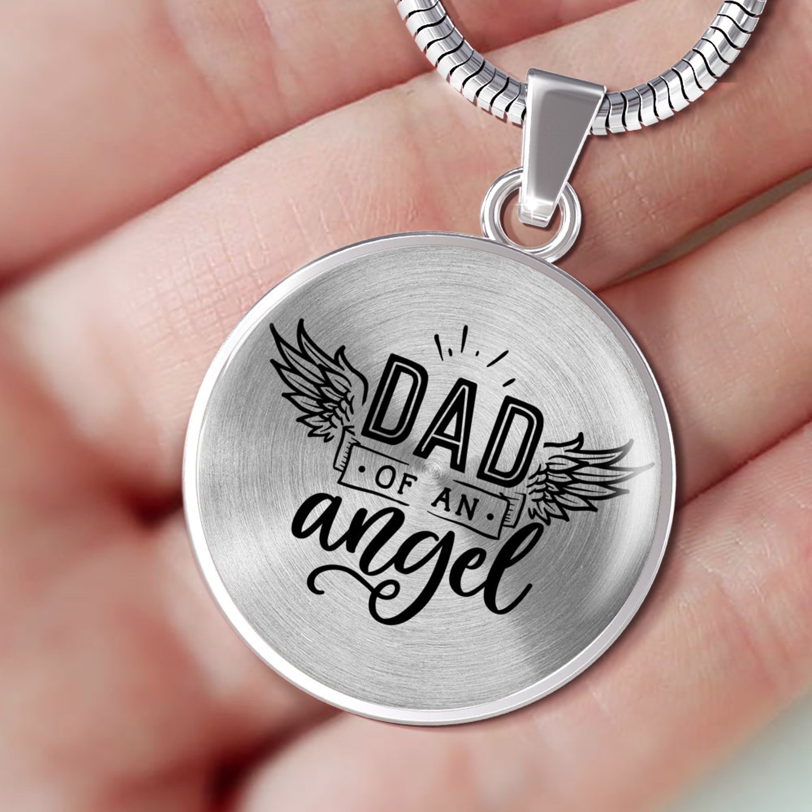 Miscarriage Gifts for Dad Necklace Miscarriage Memorial for  Etsy