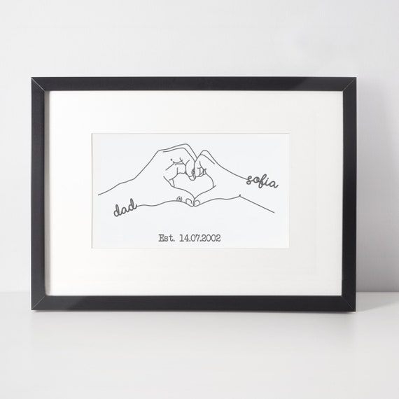 Huxters Geburtstagskarte Für Vater – „Greatest Dad“ Tassen-Design, Von Tochter/Sohn, 14,8 Cm