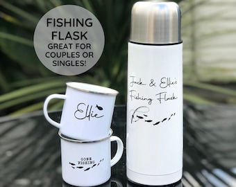 Collection De Tasses De Pêche Vintage Allemandes AnglerTrophaen - Rares