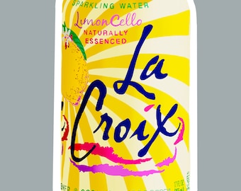 Limon Cello La Croix Sticker