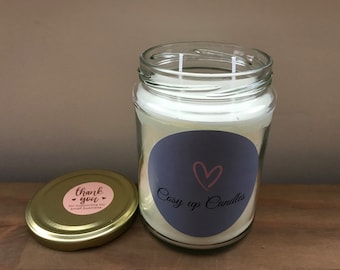 Salted Caramel - Luxury Handmade Soy Wax Candles/Jarred Candles/Cup Candles/Highly Scented/Vegan Friendly
