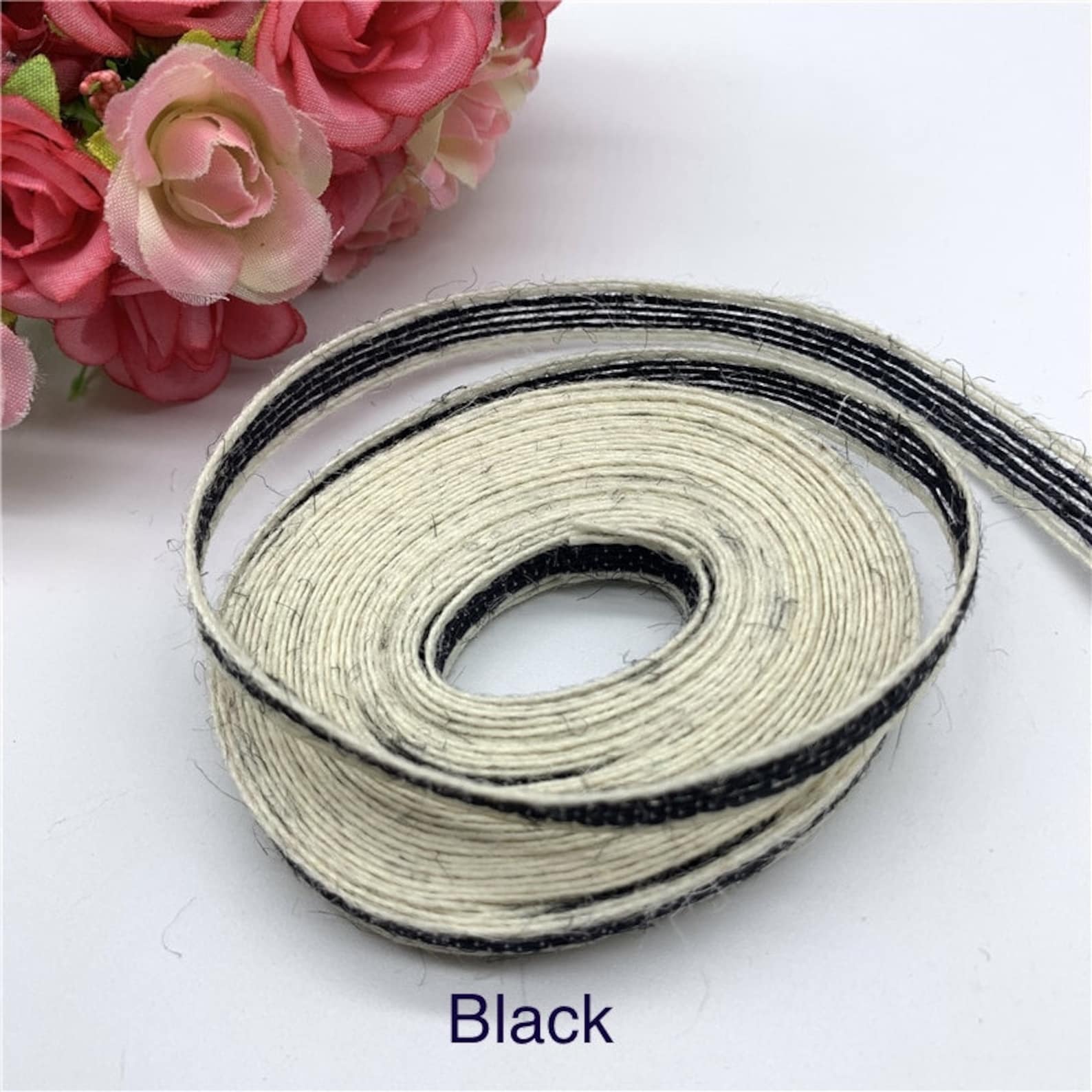 Jute Burlap Hessian Ribbon, Vintage Rustic Wedding Decoration Party DIY ...