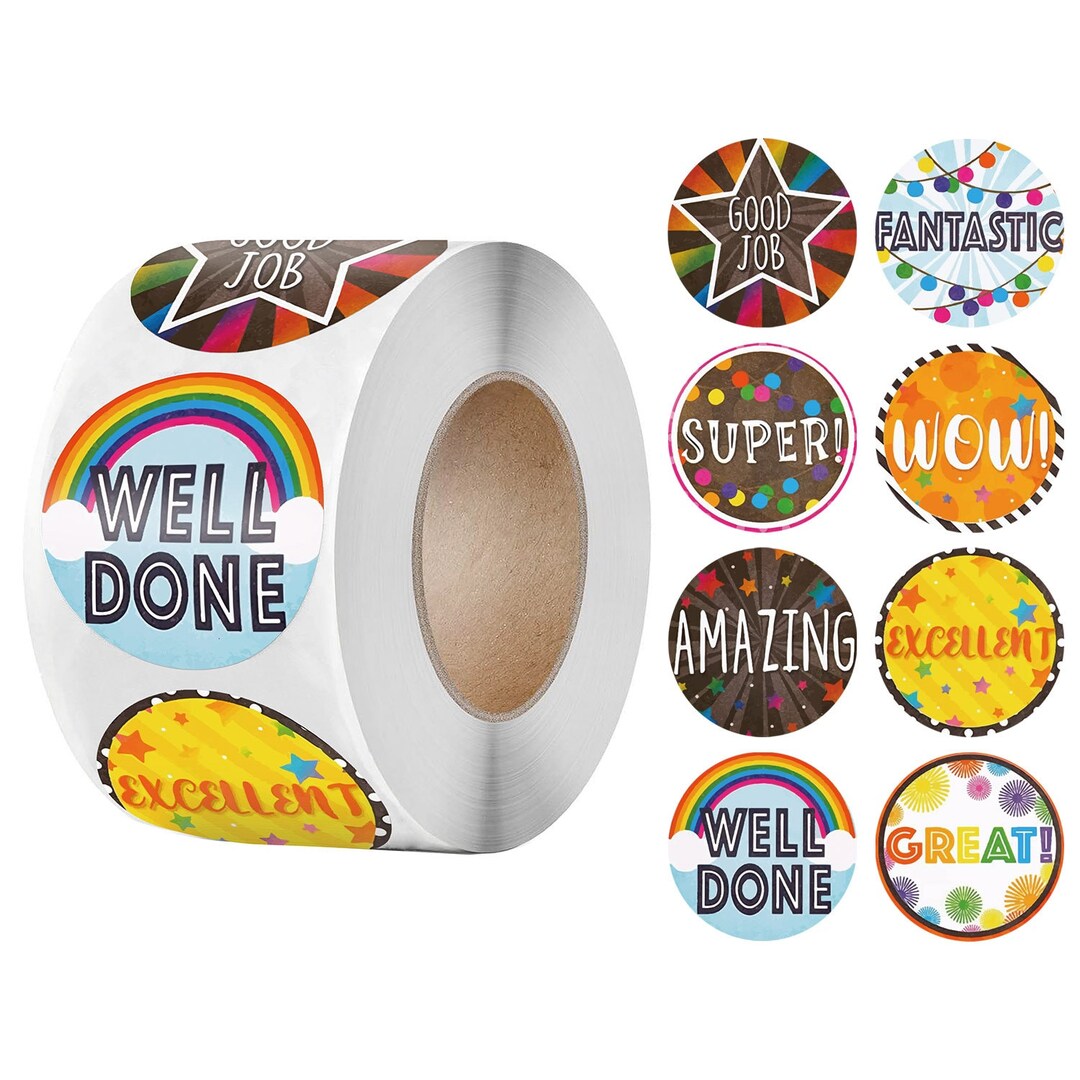 Reward Stickers 25mm Kids Children Teachers Parents Labels Etsy UK