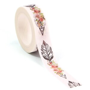 Botanical Washi Tape, Gardening, Plants, Pots, Tools, Scrapbooking Boho Floral