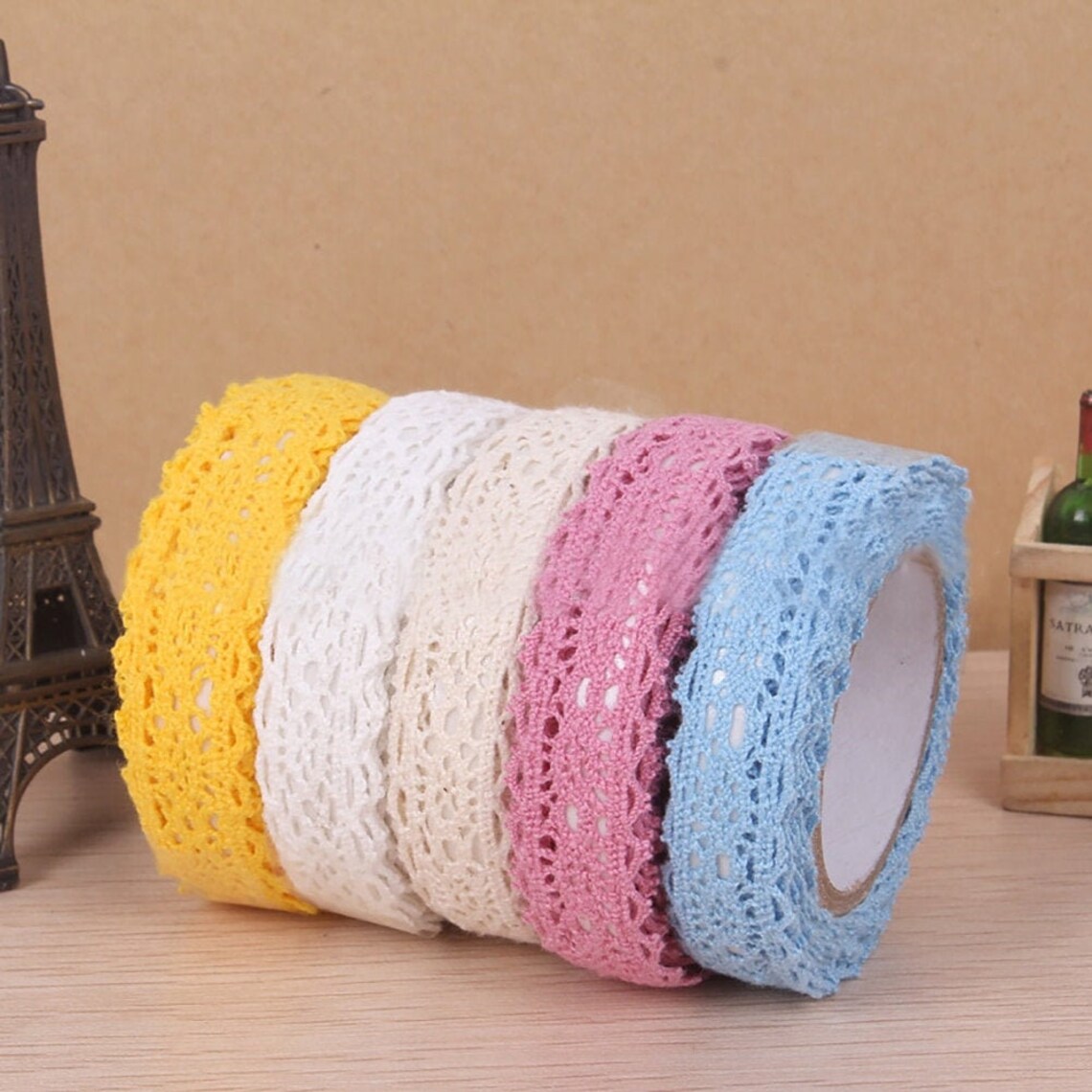 Lace Adhesive Ribbon Tape Cotton Sticky Ribbon Lace Sewing Etsy