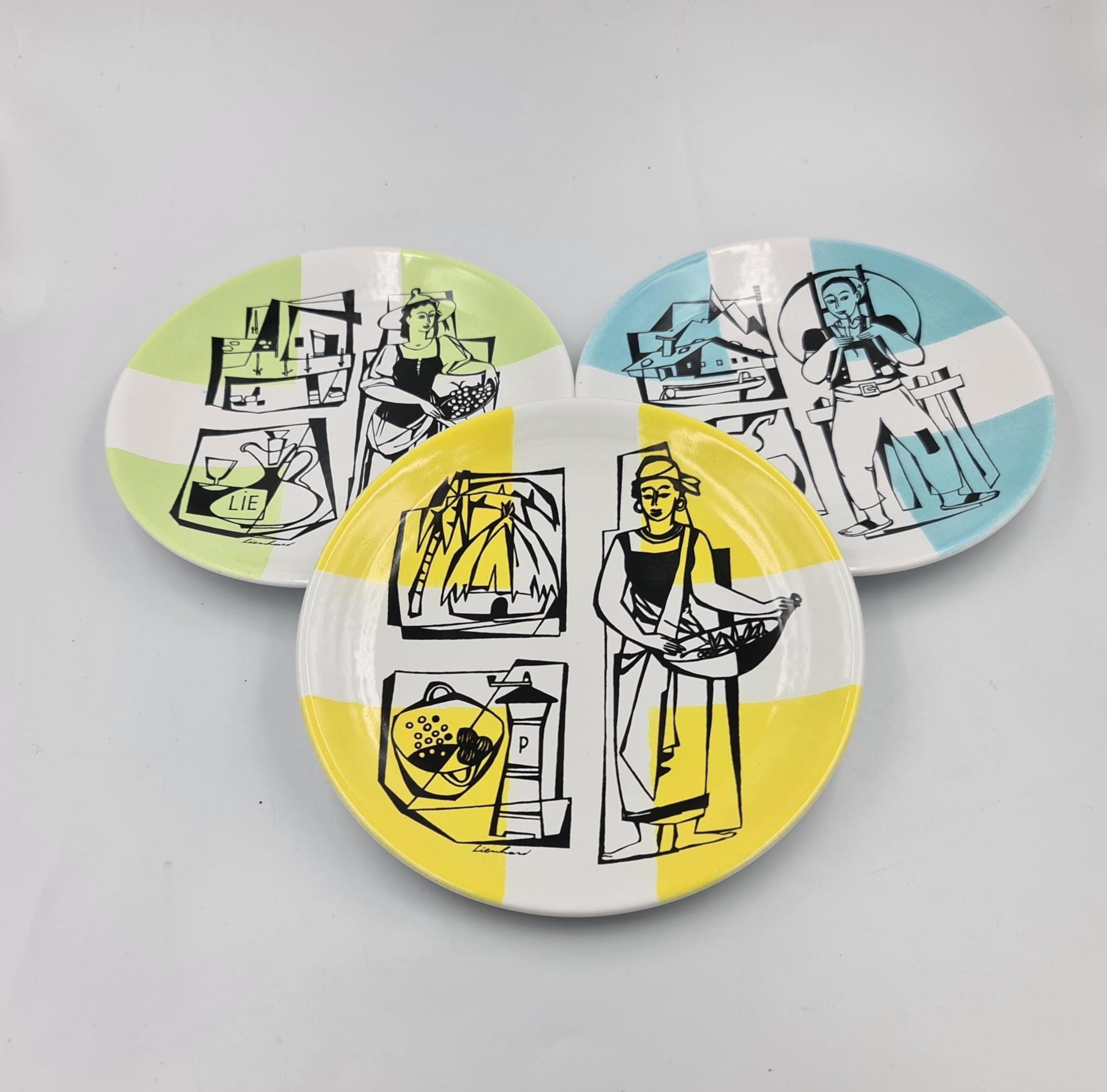 Swiss ceramic plate - Etsy 日本