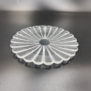 Vintage Rosenthal Studio-Linie C. J. Riedel Glass Plate, 20.5cm diam., c.1970s