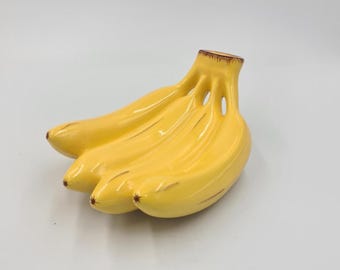 Vintage Ikea Kuperad Ceramic Banana Bowl