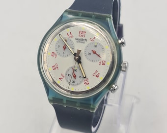 1992年製 スウォッチ クロノ JFK SCN103 - 未使用、ヴィンテージ品