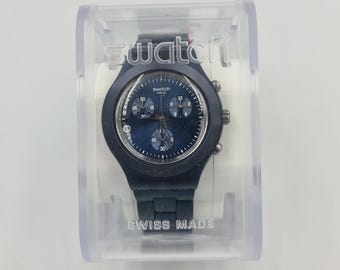 Swatch Irony Diaphane Chrono (SVCN4004AG) Full Blooded Smoky Blue