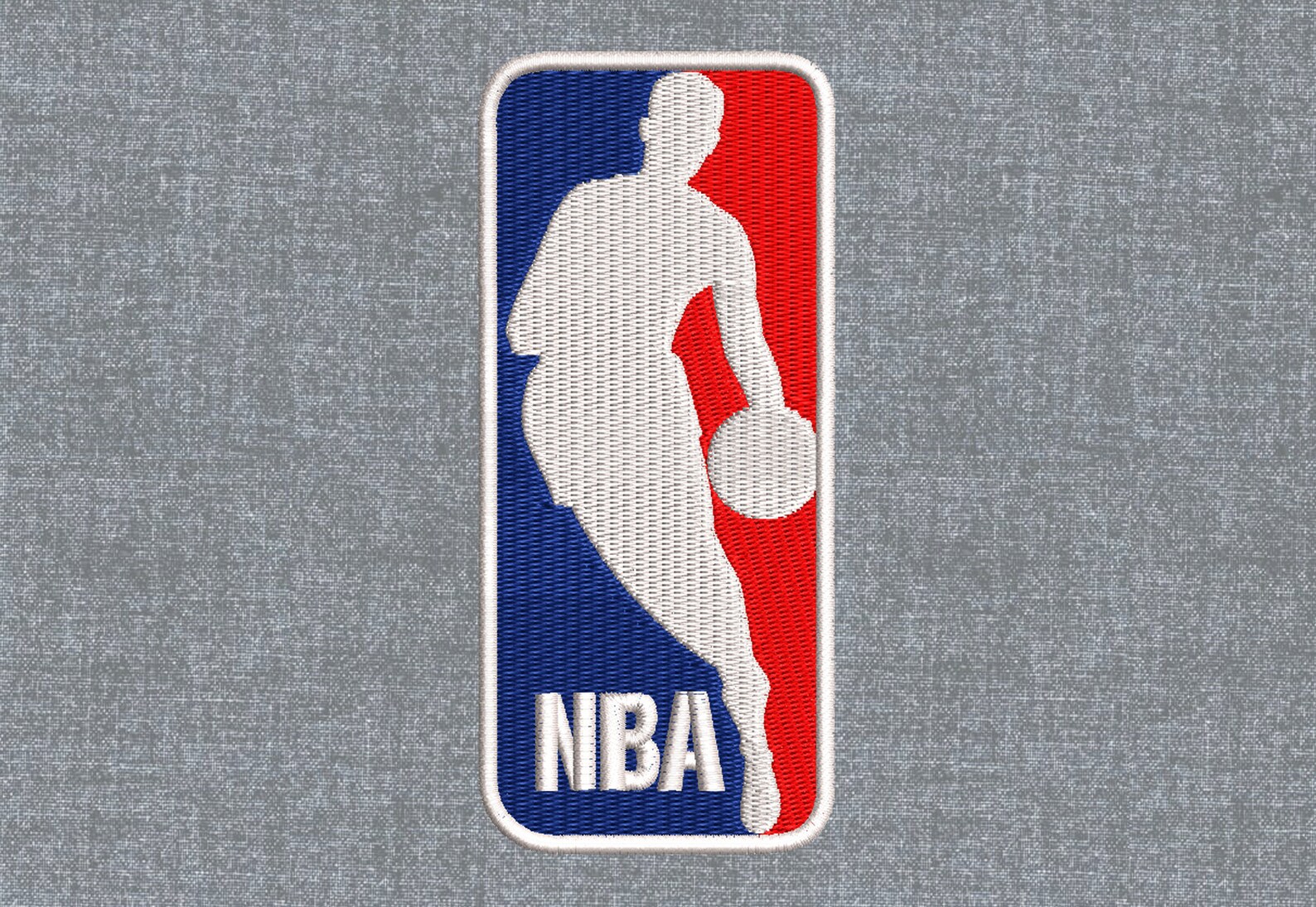 NBA logo Machine embroidery design pattern 4 sizes | Etsy