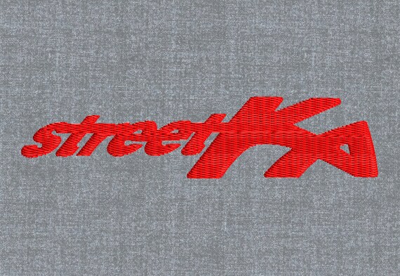 Ford StreetKA logo Machine embroidery design pattern 3 sizes | Etsy
