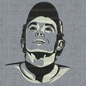 Valentino Rossi Machine embroidery design