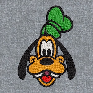 Goofy Machine embroidery design pattern – 4 sizes