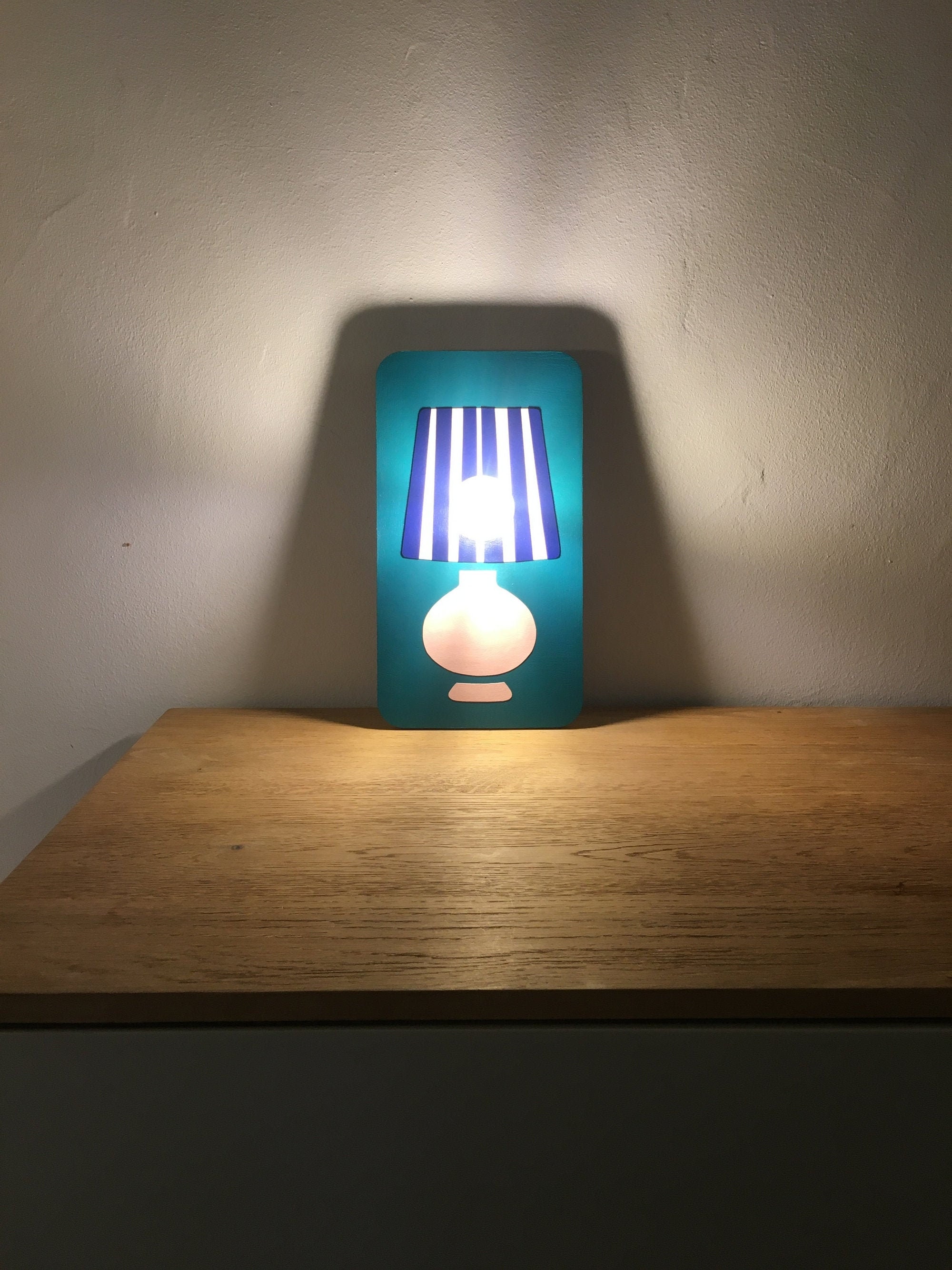 Lampe en Bois No 47