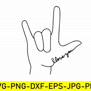 Kocham cię język migowy SVG, amerykański język migowy SVG, kocham cię SVG, język migowy SVG, nauczyciel ASL SVG, asl kocham cię SVG, asl SVG