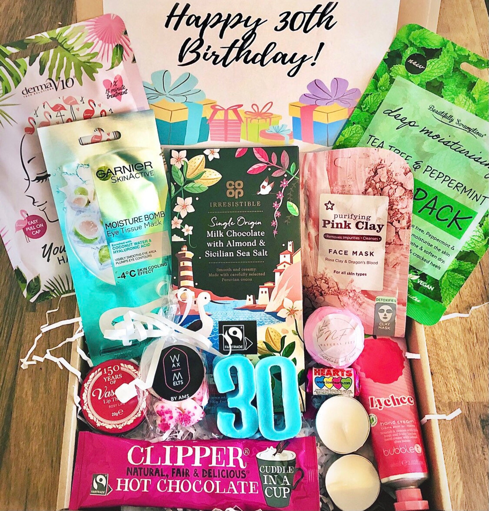 30th Birthday Hamper / Milestone Birthday / 30th Birthday Gift Etsy UK