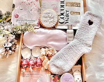 RECOVERY GIFT Hospital Gift For Women, Gifts For Her, Thinking Of You, Get Well Soon, Home Spa Day Kit, Self Care Package, Valentines Day