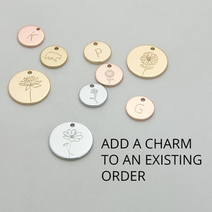 Add On Charm - Please contact us before placing an order