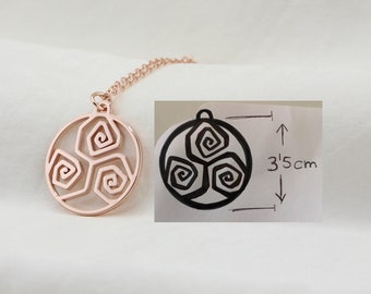 Collana con ciondolo con logo personalizzato, collana con simboli artistici personalizzati, gioielli con opere d'arte di disegno per bambini, regalo commemorativo per collega/padre