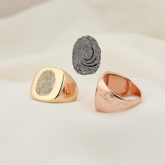 Fingerprint ring for him deals