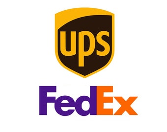 Upgrade naar Express Shipping, Ups of Fedex