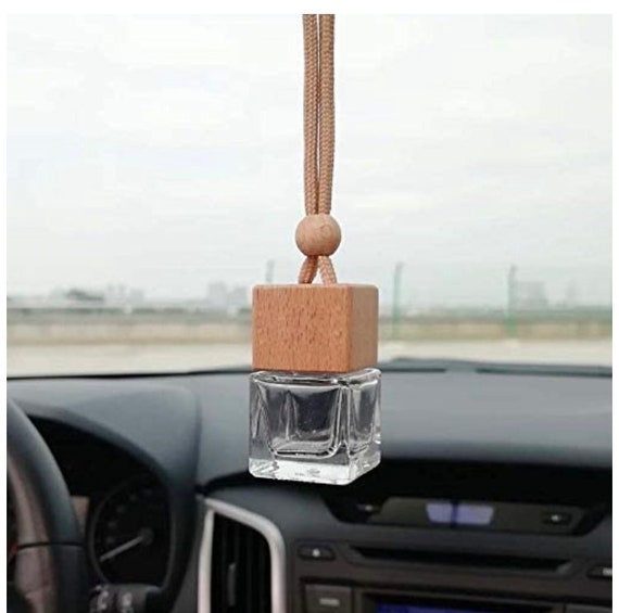 Hängender Bambus Auto-Diffusor Auto Diffusor für ätherisches Öl Aroma  Diffuser Autozubehör Neues Auto Geschenk Gastgeschenk Idee Auto-Freshie -  .de