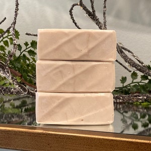 Naked Bar Unscented Face & Body Soap Bar Shea Butter Soap No Fragrance Natural Plant-Based Bar Soap Unscented Soap image 1