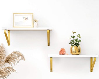 Gold Shelves Etsy