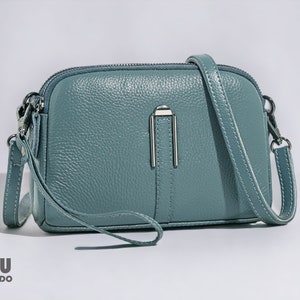 Emma Crossbody Bag multiple Color Options Genuine Leather 