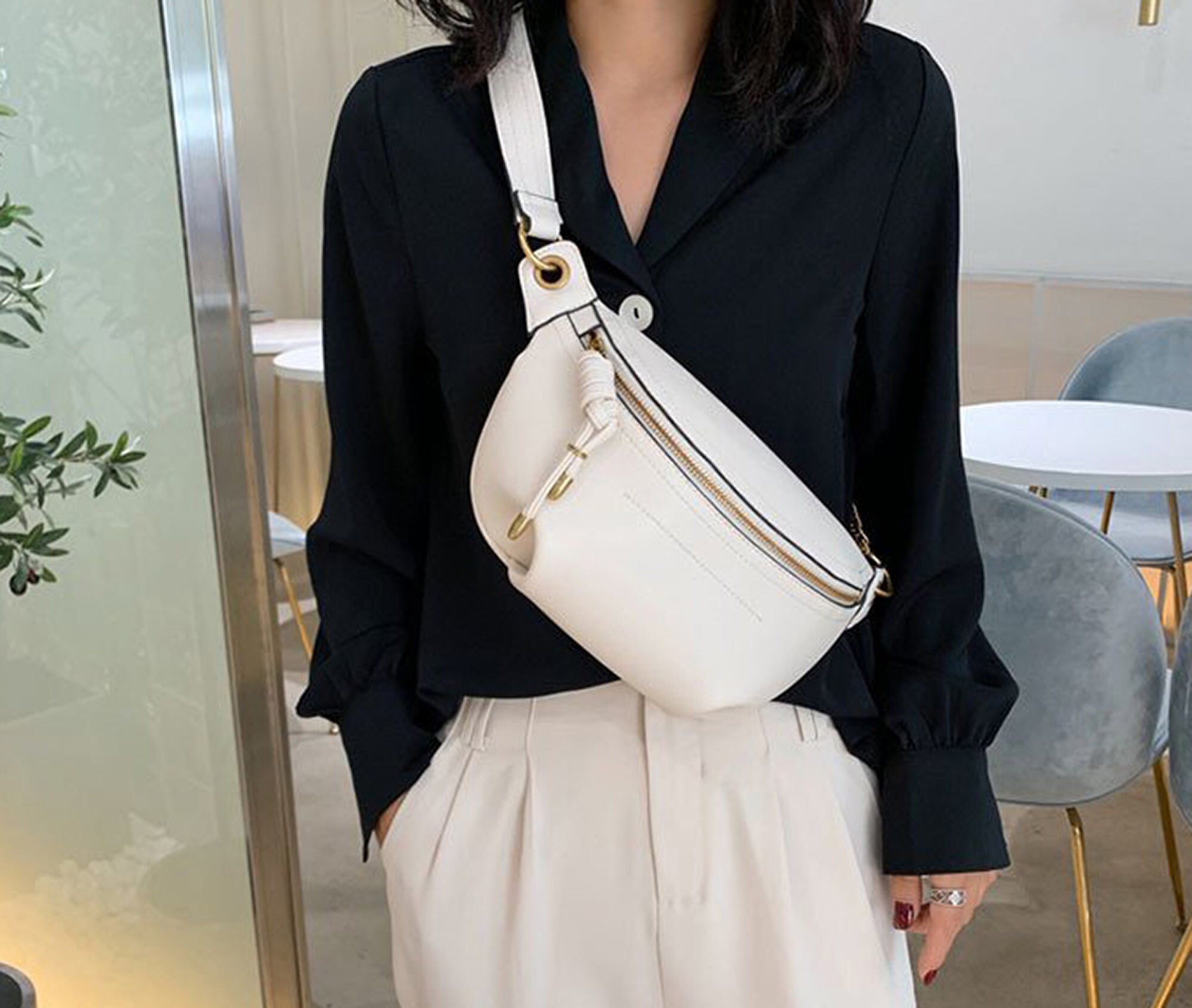 Women Waist Bag Cross Body Bag Bum Bag Fanny Pack Shoulder Bag Etsy UK