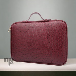 Laptop Bag Retro Women Briefcase Laptop sleeve 13.3 inch Laptop Case Vintage Laptop Bag Document Bag Multipurpose Briefcase