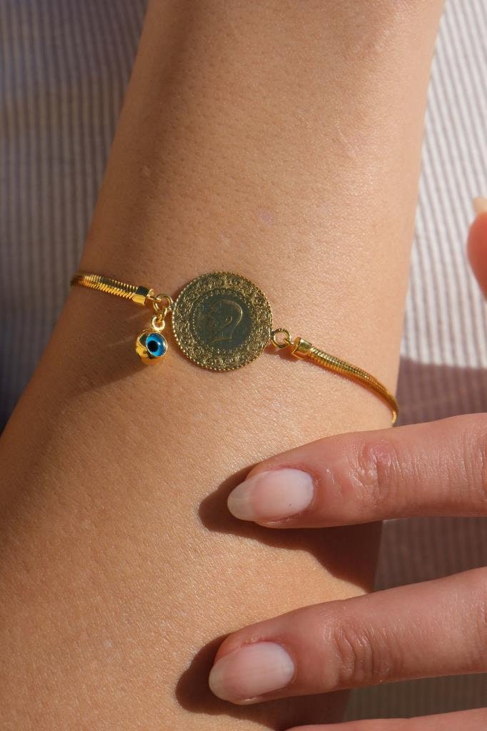 Lira coin bracelet best sale